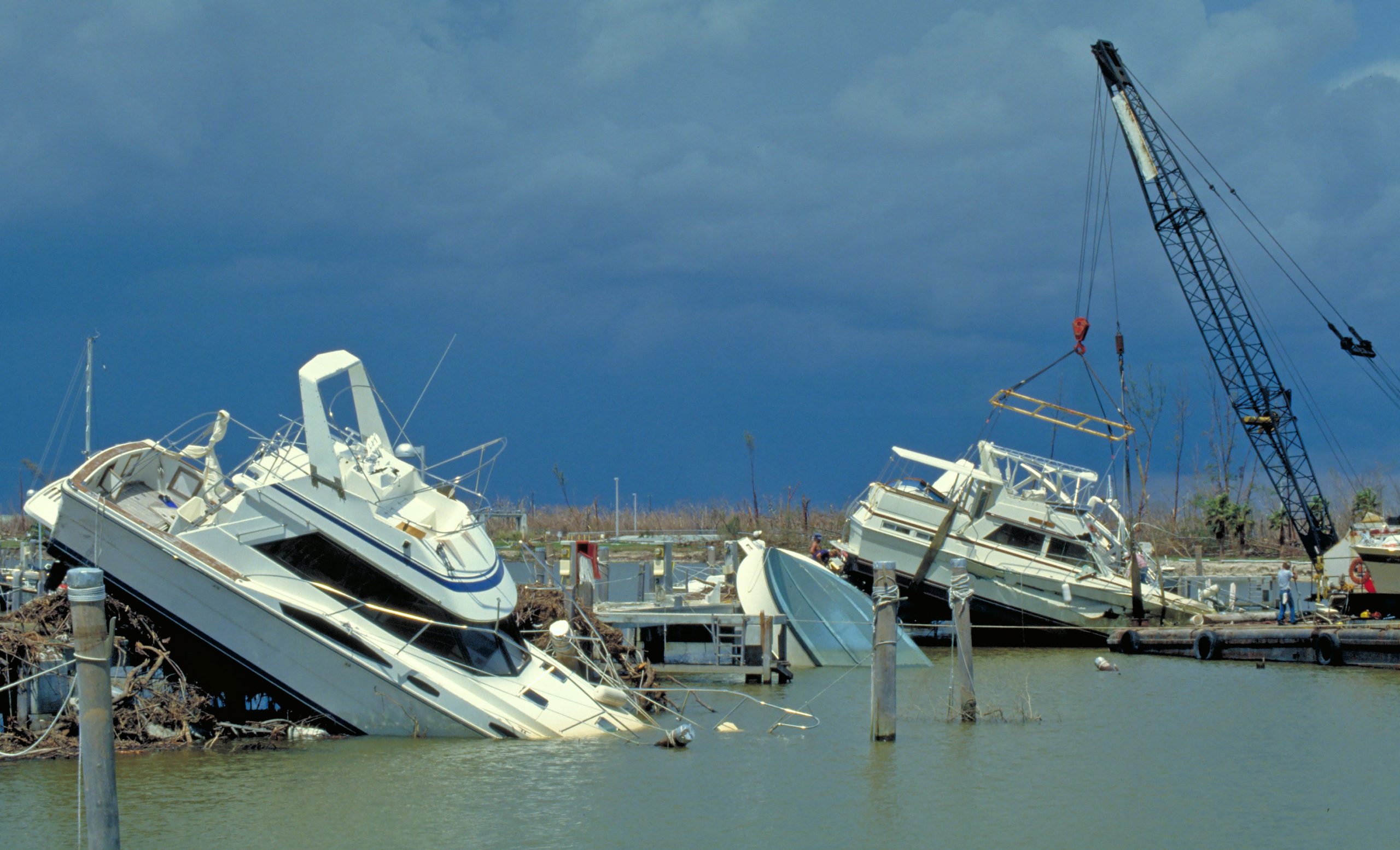 How to Recover a Boat After a Catastrophic Hurricane - Merrimac